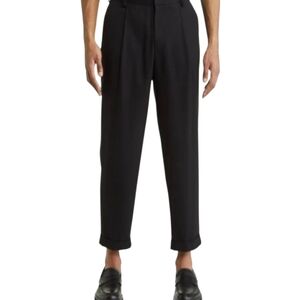 Open Edit Mens Navy Blue Pants Pleated Cuffed Cropped Size 38 New from Nordstrom